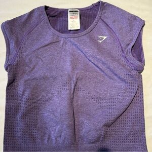 Gymshark Purple Muscle Tee for Women